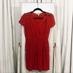 Maje red dress